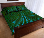 new-zealand-quilt-bed-set-koru-fern-quilt-and-pillow-cover-abstract-style-02