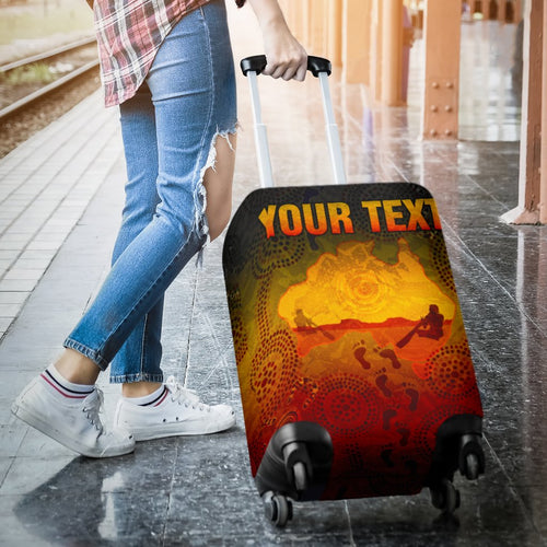 custom-aboriginal-luggage-covers-australian-map-with-indigenous-color