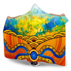 aboriginal-hooded-blanket-australia-kangaroo-sky