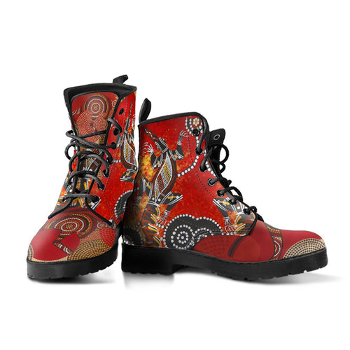 kagaroo-crocodile-leather-boots-australia-aboriginal-dot