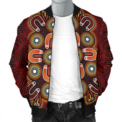 aboriginal-mens-bomber-jacket-aboriginal-dot-painting-flowers-style