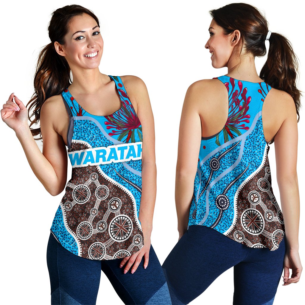 Australia Racerback Tank Waratahs - Rugby - Vibe Hoodie