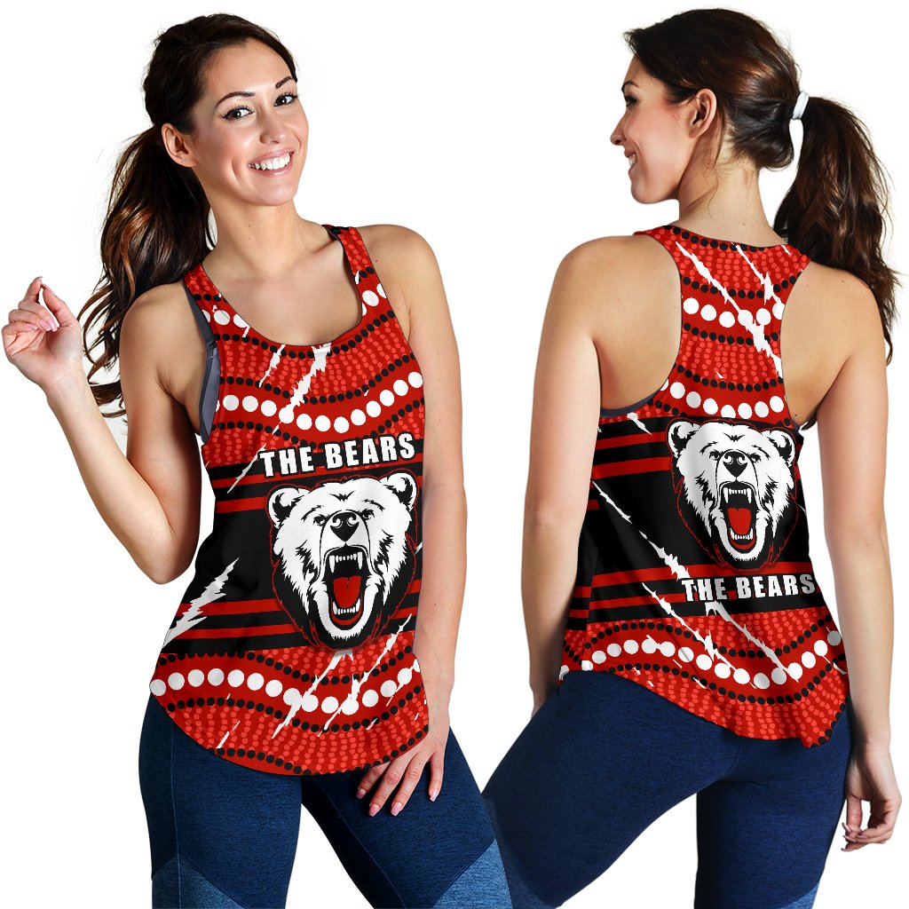Bears Women Racerback Tank North Sydney Only - Vibe Hoodie