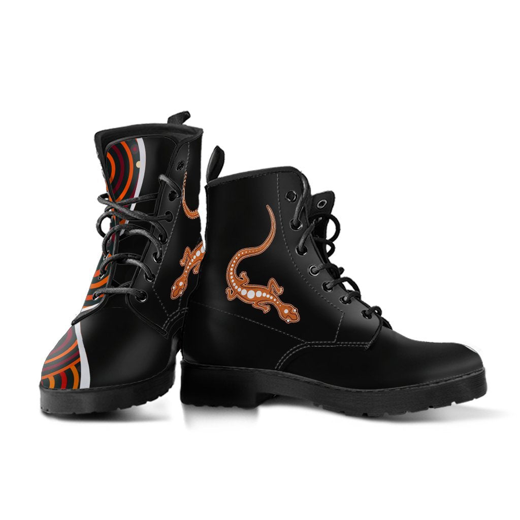 aboriginal-leather-boots-indigenous-lizard-dreaming