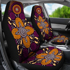aboriginal-car-seat-covers-flowers-dot-panting-art