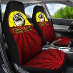 custom-aboriginal-car-seat-covers-black-lives-matter-sun-dot-painting