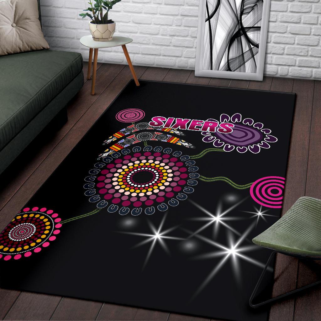 sydney-area-rug-sixers-indigenous-black