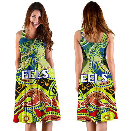 Parramatta Women's Dress Eels Unique Indigenous - Vibe Hoodie