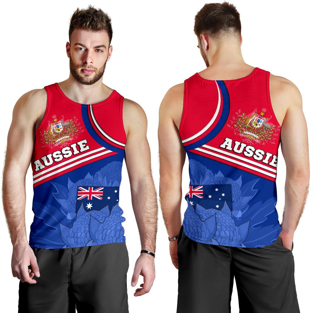 mens-tank-top-aus-flag-and-coat-of-arms-tank-waratah-flowers