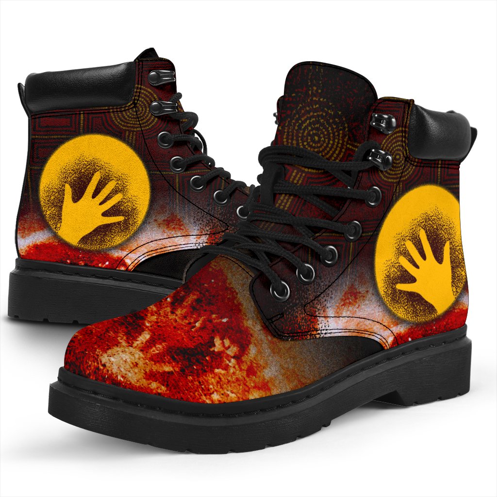 aboriginal-all-season-boots-indigenous-flag-hand-art