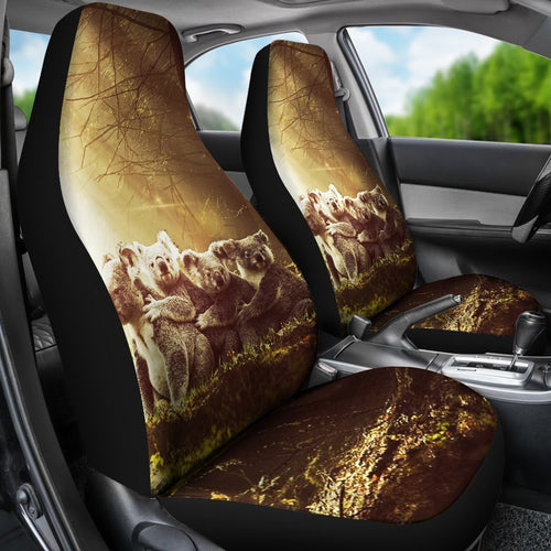 car-seat-covers-koala-family-landscape-art