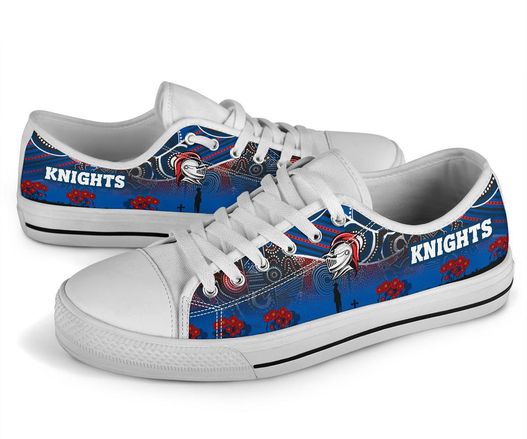 knights-low-top-shoe-newcastle-anzac-day-aboriginal