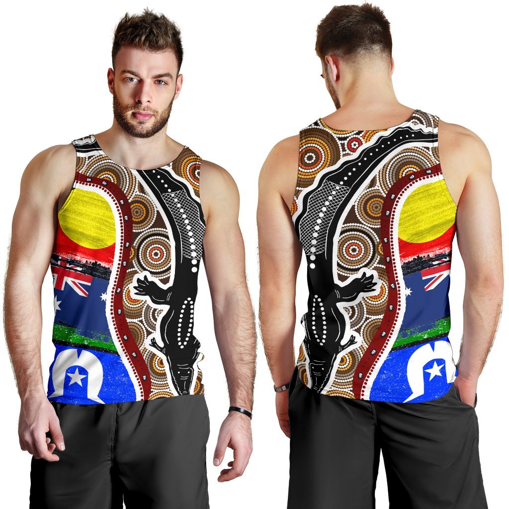 mens-tank-top-australian-aboriginal-crocodile-with-naidoc-flags