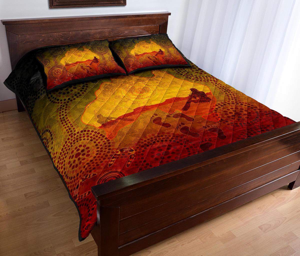 aboriginal-quilt-bed-set-australian-map-with-indigenous-color
