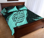 paua-shell-maori-silver-fern-quilt-bed-set-turquoise
