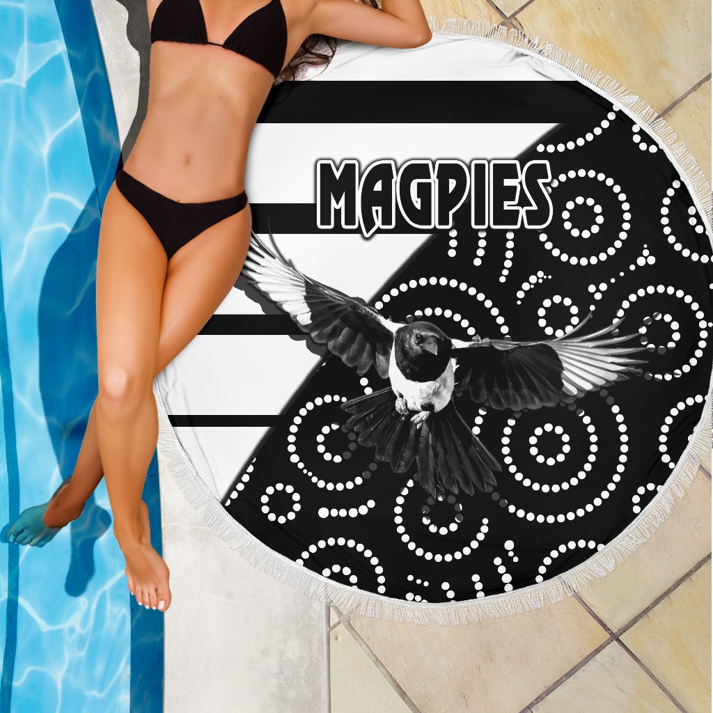 western-suburbs-magpies-beach-blanket-simple-indigenous