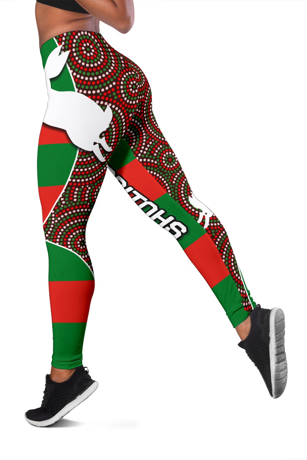 rabbitohs-womens-leggings