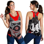 St. George Illawarra Dragons Women Racerback Tank Aboriginal