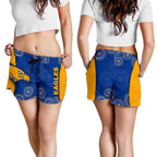 West Coast Eagles All Over Print Women's Shorts Special Aboriginal Style - Vibe Hoodie