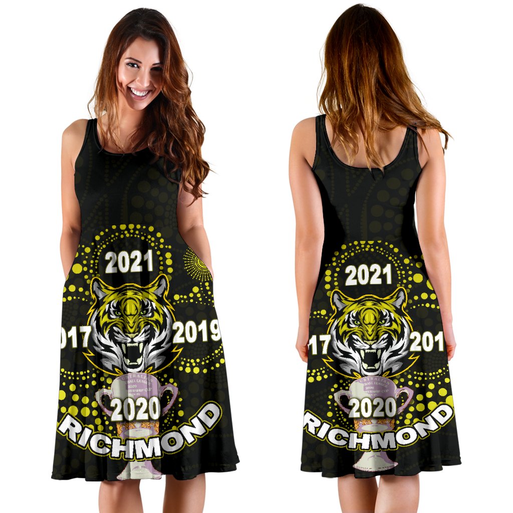 Richmond Premier Women's Dress Legendary Tigers Indigenous - Vibe Hoodie
