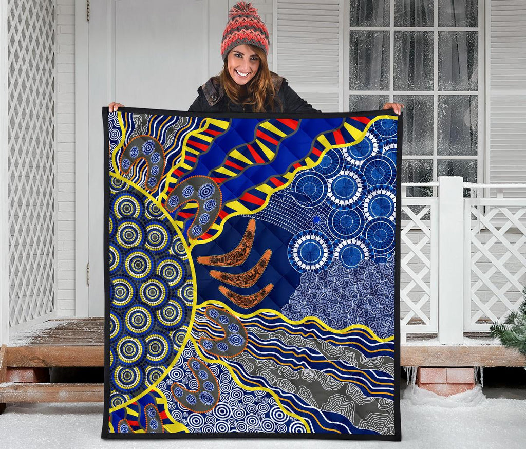 aboriginal-premium-quilt-australian-boomerang-dot-painting-art