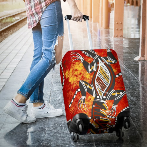 custom-luggage-covers-aboriginal-crocodile-and-kangaroo