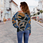 Parramatta Off Shoulder Sweater Eels Indigenous Version - Vibe Hoodie