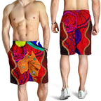 aboriginal-mens-shorts-aboriginal-red-pattern-naidoc-week
