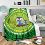 premium-blanket-indigenous-owl