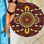 aboriginal-beach-blanket-indigenous-circle-footprint