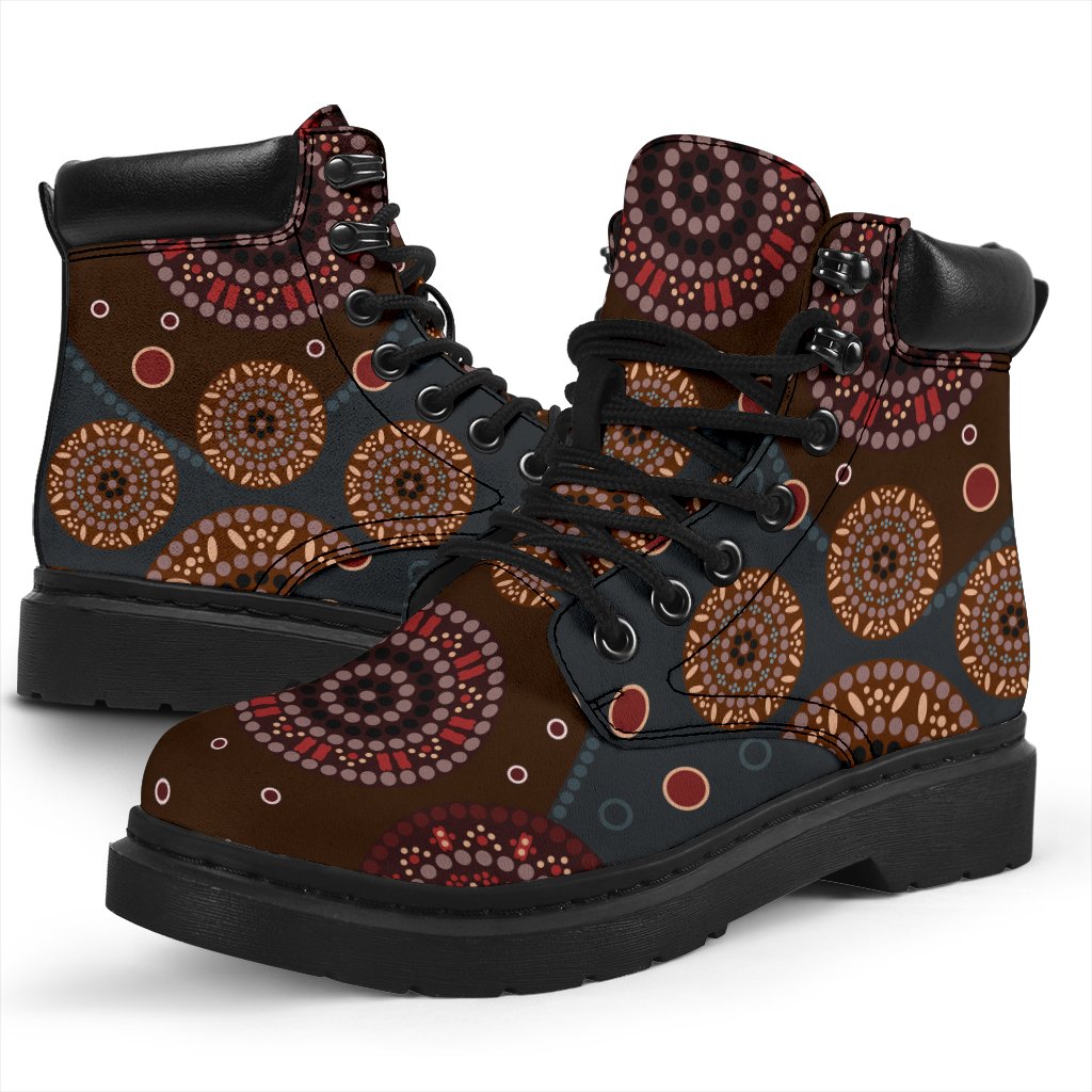 aboriginal-boots-circle-dot-painting-all-season-ver02