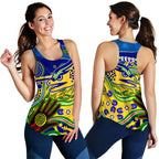 Eels Naidoc Special Women Racerback Tank - Vibe Hoodie