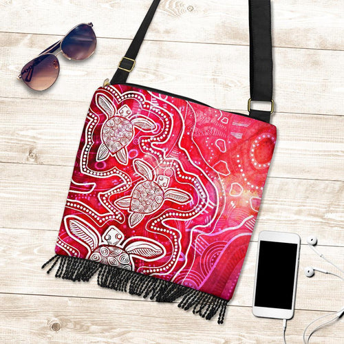 aboriginal-boho-handbag-sea-turtle-with-indigenous-patterns-pink