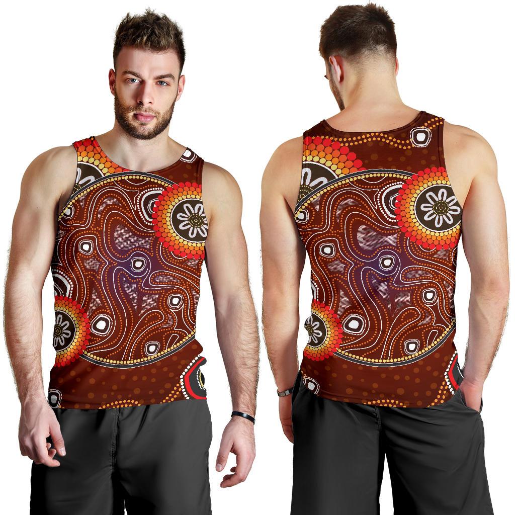 men-tank-top-aboriginal-dot-painting-mens-tank-earth