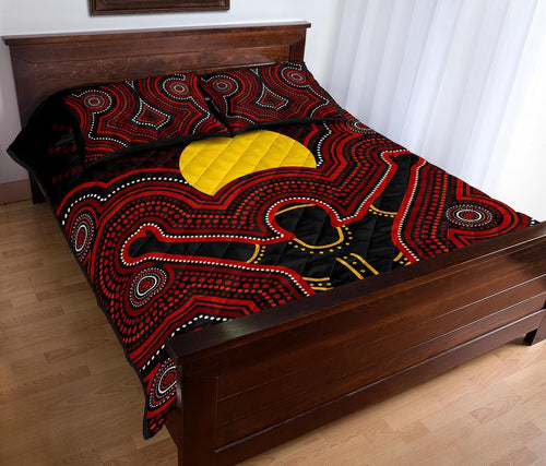 aboriginal-personalised-quilt-bed-set-the-sun-always-shines