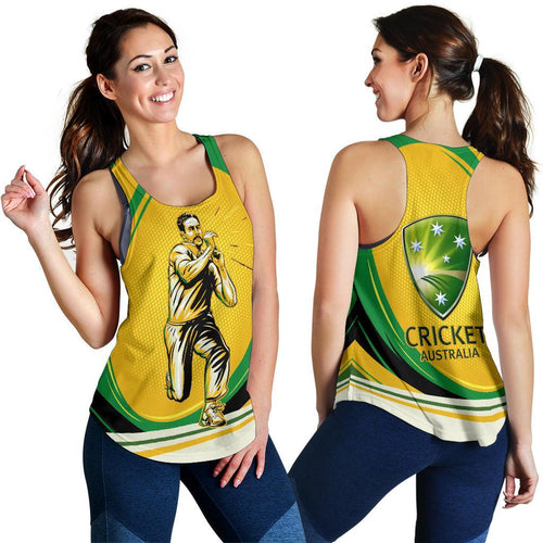 Racerback Tank - Cricket Tank Top Aussie Forever - Women - Vibe Hoodie