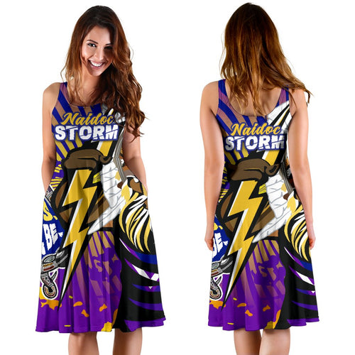 Storm Naidoc Week Women's Dress Indigenous Style - Vibe Hoodie