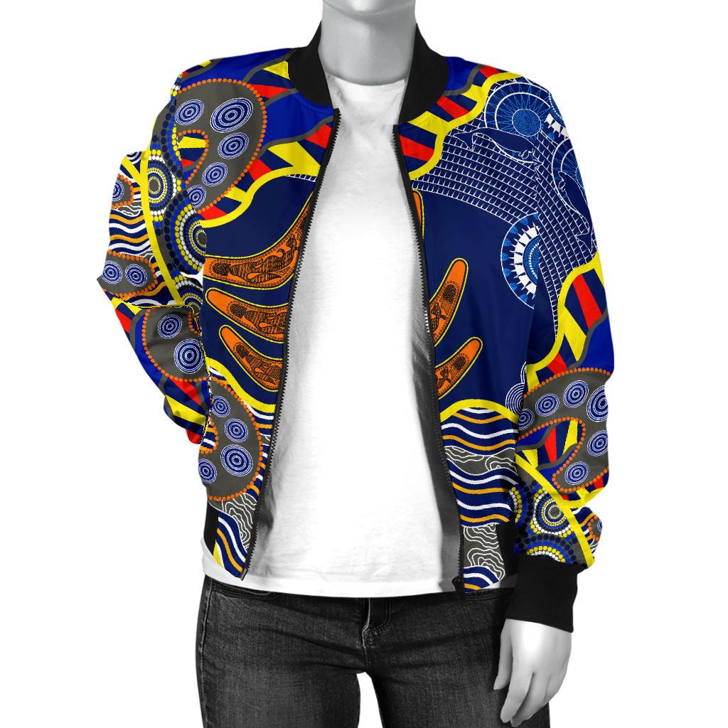 aboriginal-womens-bomber-jacket-australian-boomerang-dot-painting-art