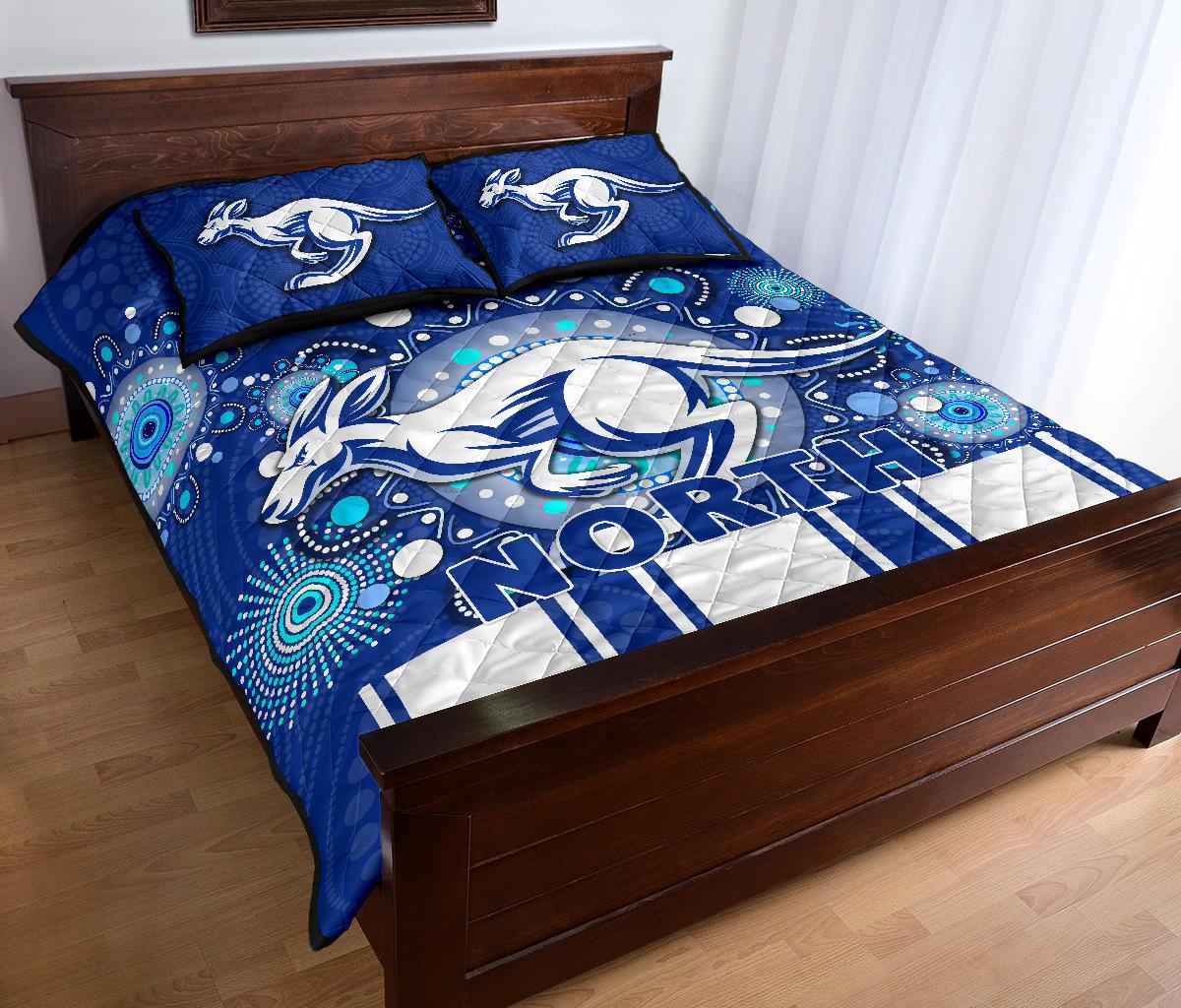 melbourne-quilt-bed-set-indigenous-north-kangaroos