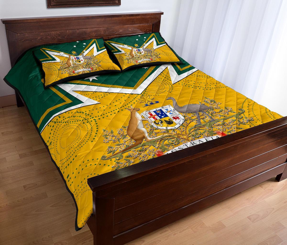 quilt-bed-set-australian-coat-of-arms-national-color