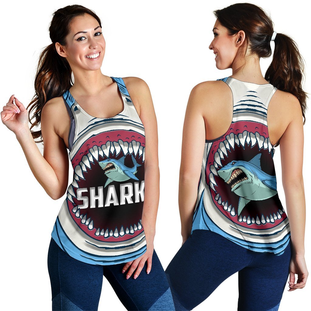 Sharks Rugby Women Racerback Tank Cronulla Sutherland - Vibe Hoodie