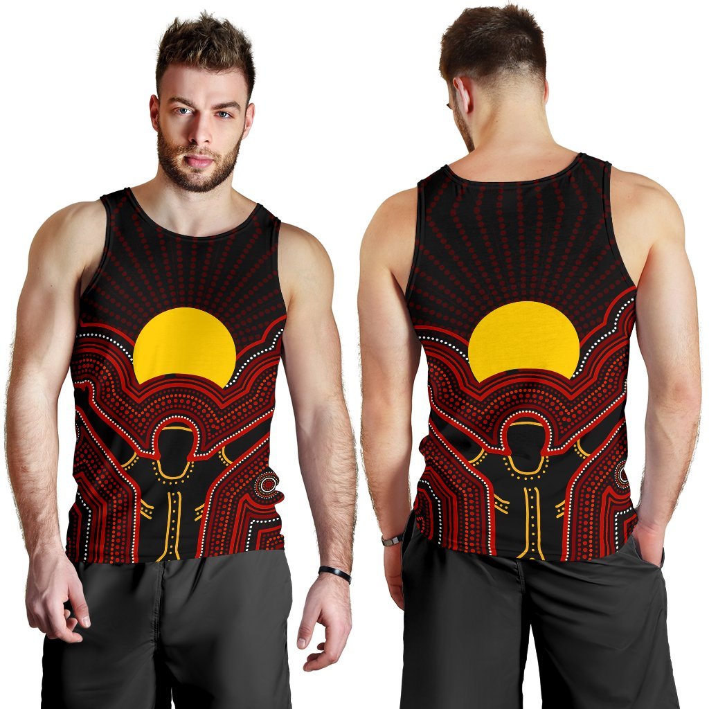aboriginal-mens-tank-top-the-sun-always-shines