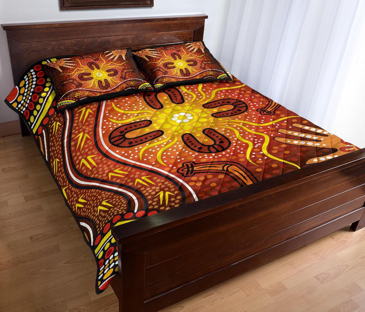 aboriginal-quilt-bed-set-indigenous-patterns-ver10