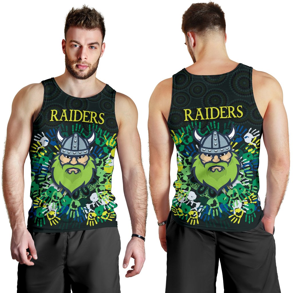 canberra-men-tank-top-raiders-viking-simple-indigenous