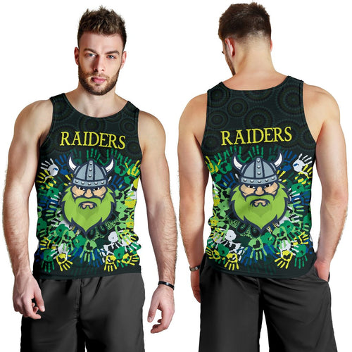 canberra-men-tank-top-raiders-viking-simple-indigenous
