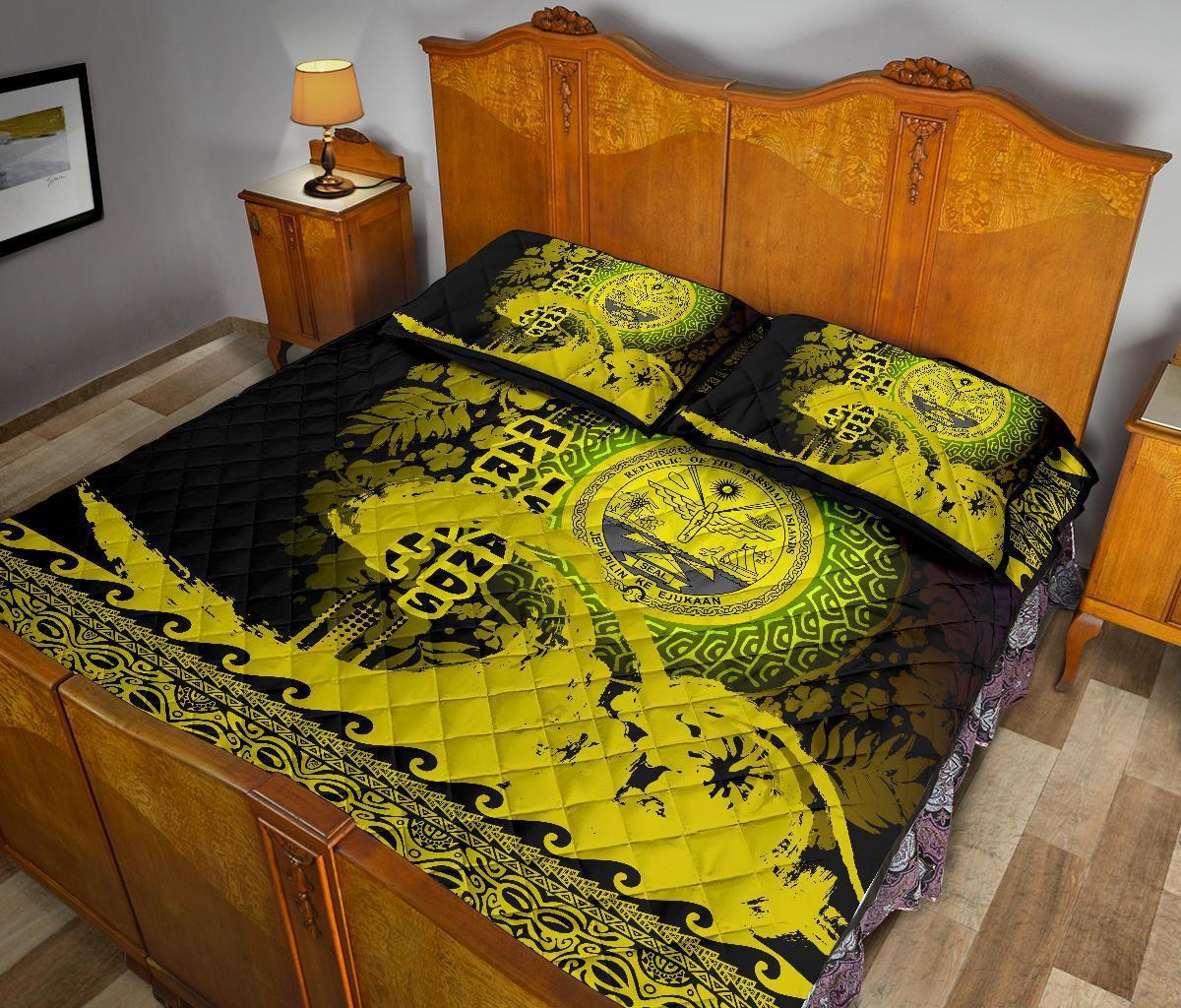 marshall-island-quilt-bed-sets-wave-yellow
