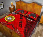 custom-text-1saustralia-quilt-cover-set-aboriginal-dot-patterns-turtle