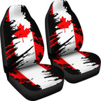 canada-flag-painting-car-seat-cover