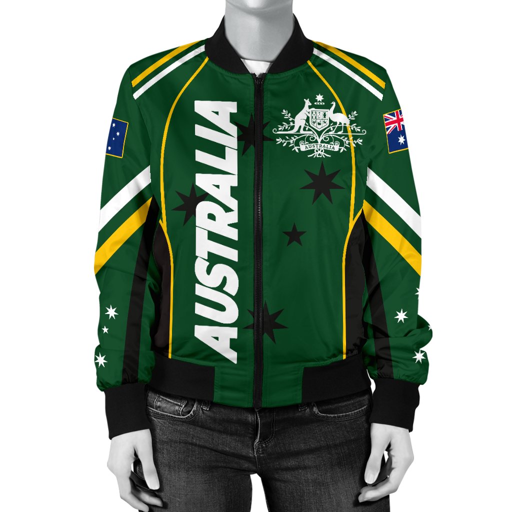 bomber-jacket-australian-coat-of-arms-green-jacket-women