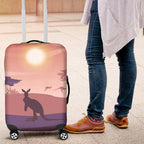 luggage-cover-kangaroo-suitcase-sunset-landscape-art-ver05